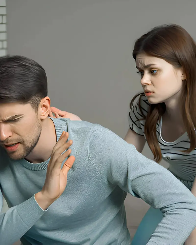Couple facing relationship conflict seeking Love Problem Solution and Breakup Guidance by Astrologer Laxmikant Shastri.