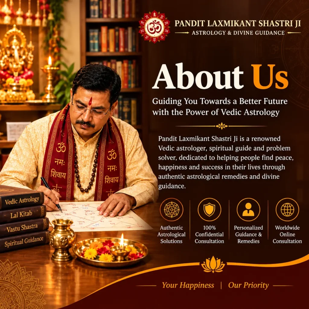 Best Astrologer in India Pandit Laxmikant Shastri Ji